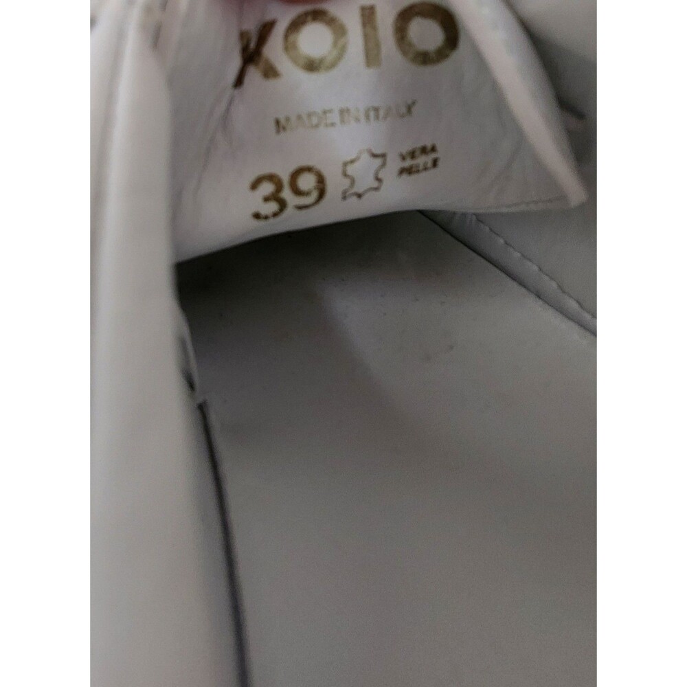 MM Lafleur x Koio Capri Low-Top Sneakers White, Minimalist Design Size 39 7.5/8 - Picture 4 of 6
